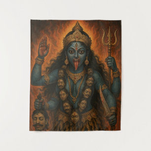 Divine Feminine Kali Goddess Tapestry