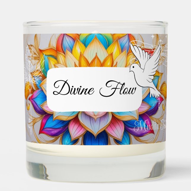  Divine Flow Scented Candle (Front)