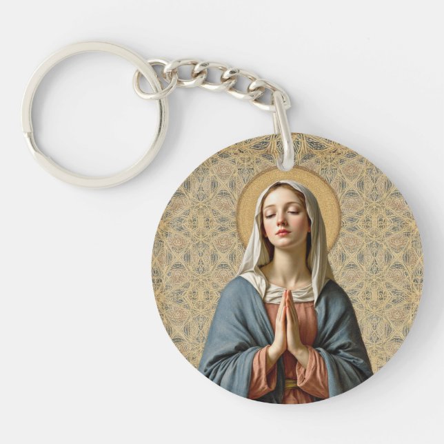 Divine Grace Prayer Keychain (Front)