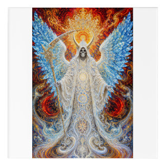 Divine Grim Reaper Acrylic Print