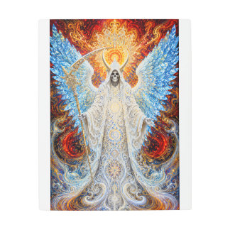 Divine Grim Reaper Metal Print