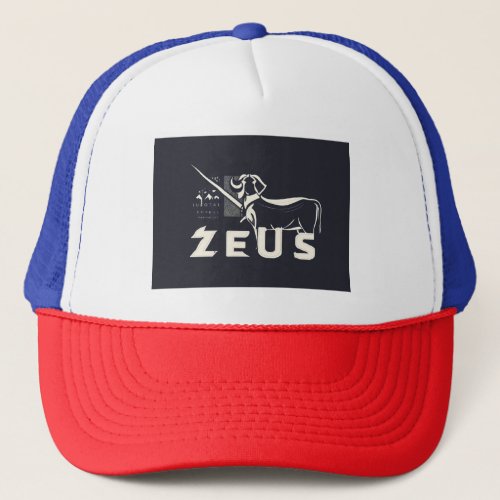 Divine Headwear EleganceZeus Logo Trucker Hat
