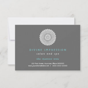 Divine Impression Blue Gift Certificate