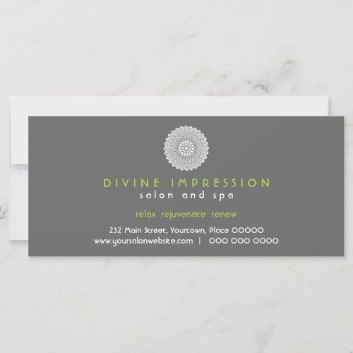 Divine Impression Green Gift Certificate