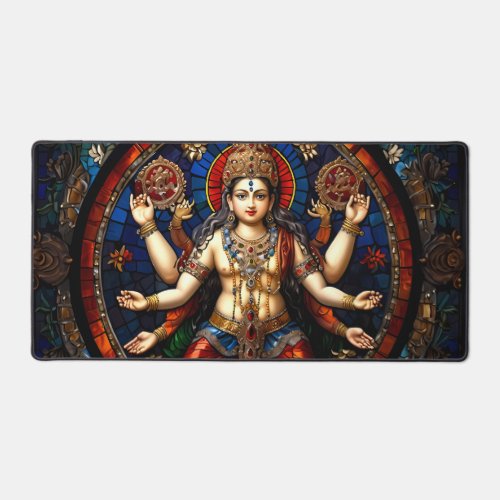 Divine Indian God and Goddess Illustration  Desk Mat
