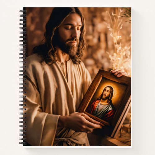 Divine Inspiration Jesus Christ Printed Notebook