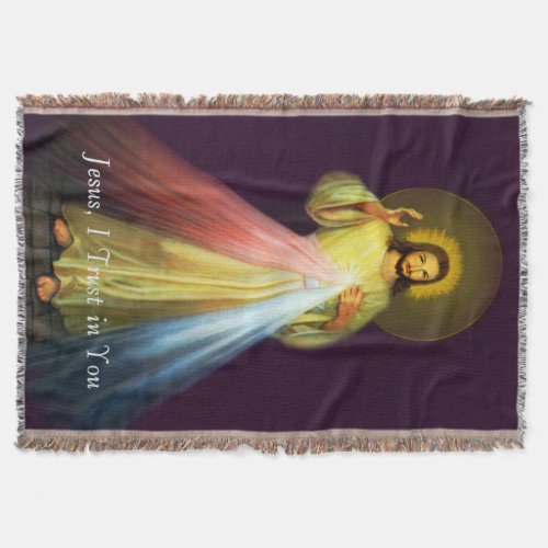 Divine Jesus of Mercy Blanket