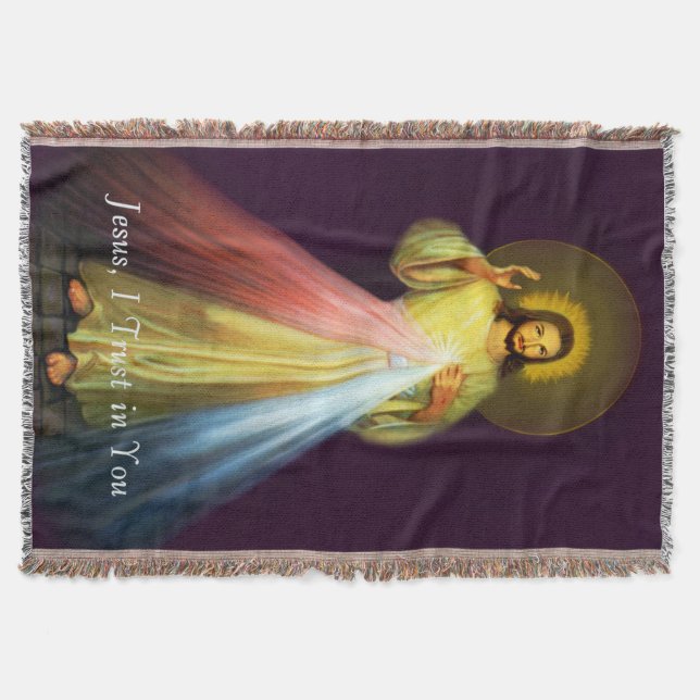 Divine Jesus of Mercy Blanket (Front)