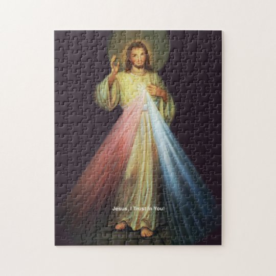 Divine Jesus of Mercy Puzzle | Zazzle.com