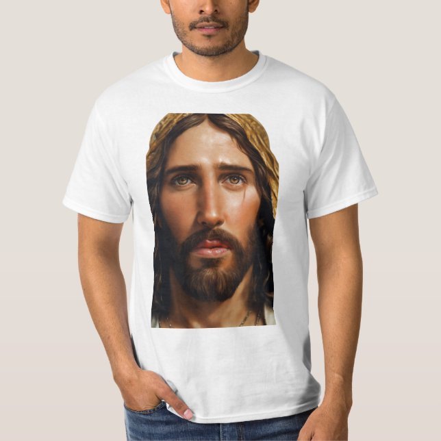 Divine Jesus Portrait T-Shirt (Front)