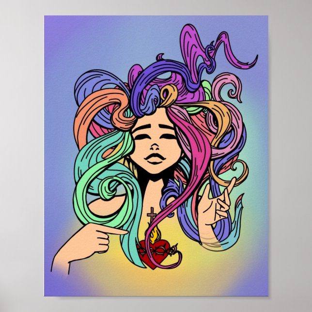 Divine love poster (Front)