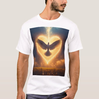 "Divine Love: The Holy Spirit's Radiance" T-Shirt