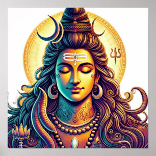 Divine Majesty: Lord Shiva Poster