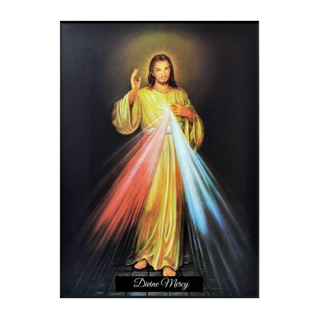 Divine Mercy Acrylic Print (Front)