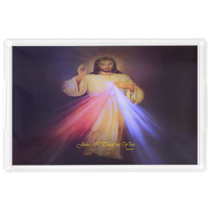 Divine Mercy Acrylic Tray