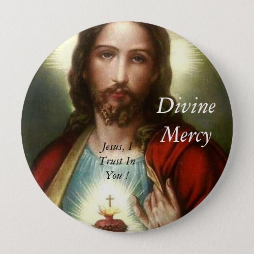 Divine Mercy   Button