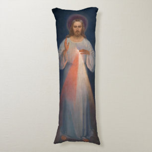 Divine Mercy by Kazimierowski Eugene Body Pillow