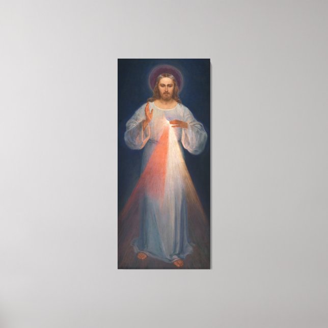 Divine Mercy by Kazimierowski Eugene Canvas Print (Front)