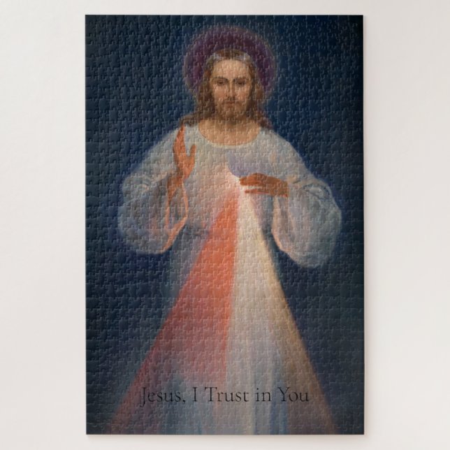 Divine Mercy by Kazimierowski Eugene Jigsaw Puzzle (Vertical)