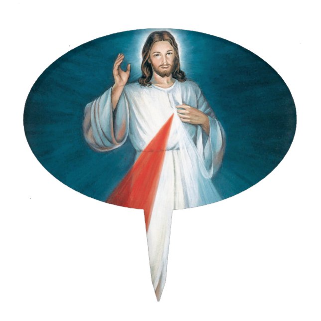 divine mercy cake topper (Front)