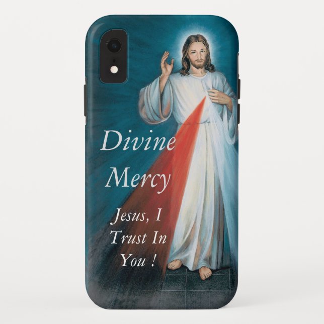 Divine Mercy Case-Mate iPhone Case (Back)