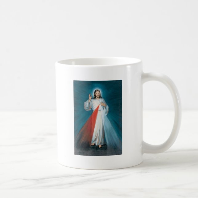 divine mercy coffee mug (Right)