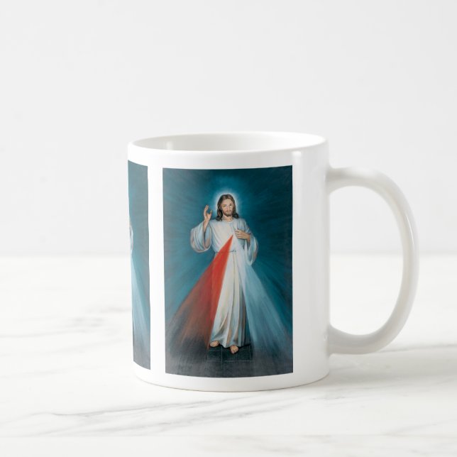 divine mercy coffee mug (Right)