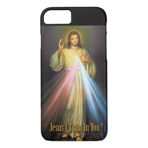 DIVINE MERCY DEVOTIONAL IMAGE iPhone 87 CASE
