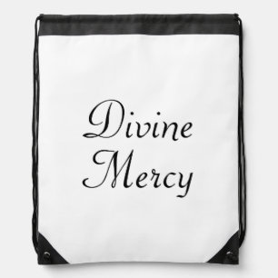 Divine Mercy Drawstring Bag