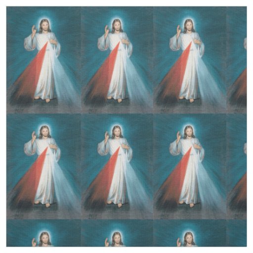 divine mercy fabric