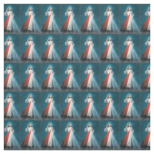divine mercy fabric