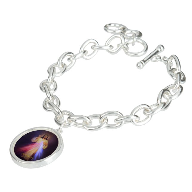 Divine Mercy Gold Bracelet (Side)
