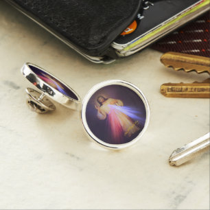 Divine Mercy Gold Lapel Pin