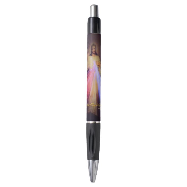 Divine Mercy Gold Pen (Front Vertical)