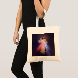Divine Mercy Gold Tote Bag