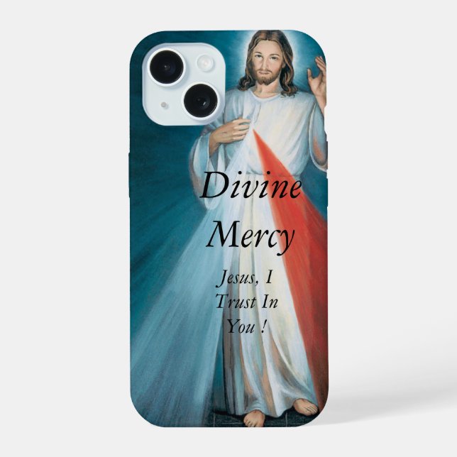 Divine Mercy Iphone Case (Back)