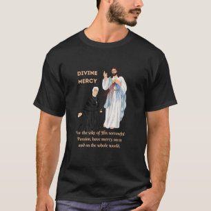 Divine Mercy Jesus and Saint Faustina  T-Shirt