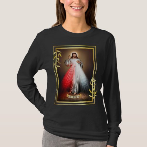 Divine Mercy Jesus Christ Jesus I Trust In You Ca T_Shirt