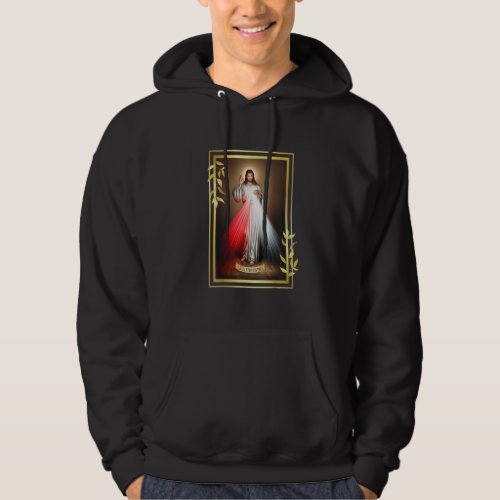 Divine Mercy Jesus Christ Sacred Heart Of Jesus Gi Hoodie