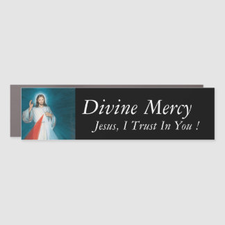 Divine Mercy Jesus, I Trust In You ! Car Magnet