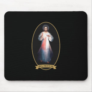 Divine Mercy, Jesus I Trust in You Mouse Pad