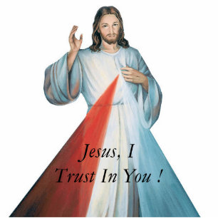 Divine Mercy Jesus, I Trust In You ! Statuette