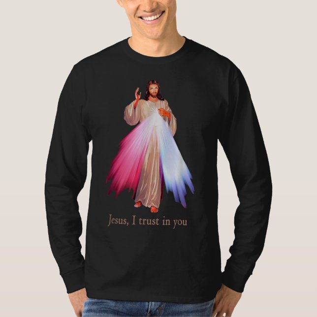 Divine Mercy Jesus I trust in You T-Shirt (Front)