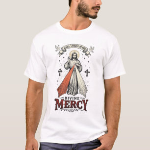 Divine Mercy Jesus I Trust in You Vintage Shirt De