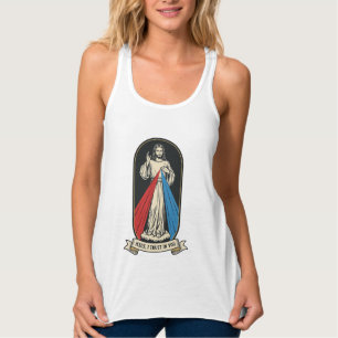Divine Mercy Jesus Vintage Tank Top