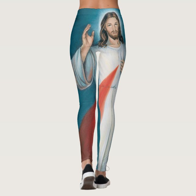divine mercy leggings (Back)