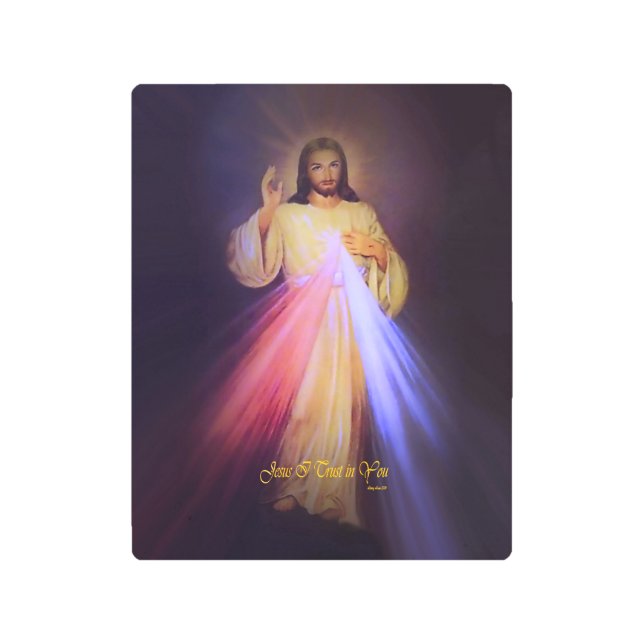 Divine Mercy Metal Print (Front)