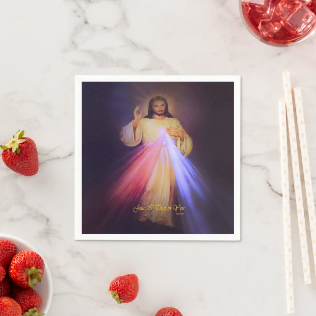 Divine Mercy Napkins (Insitu)