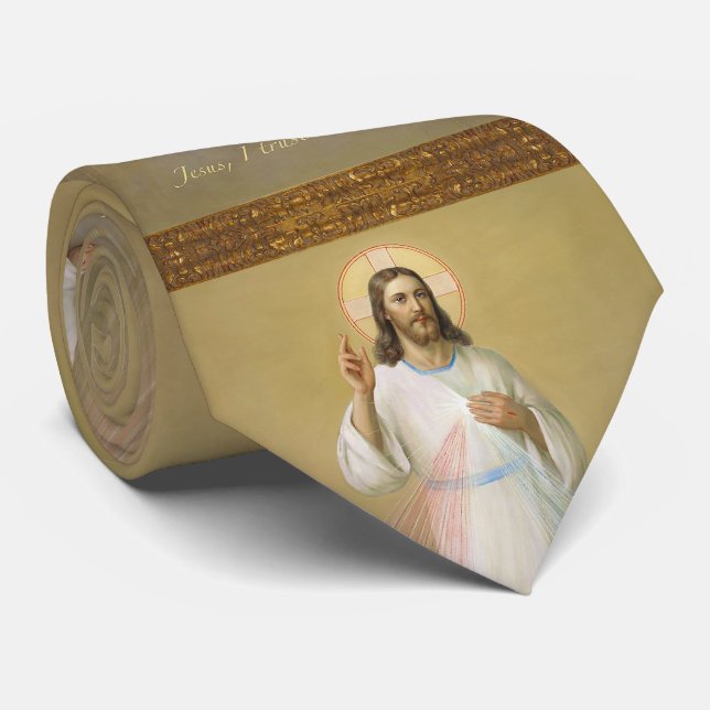 Divine Mercy Neck Tie (Rolled)