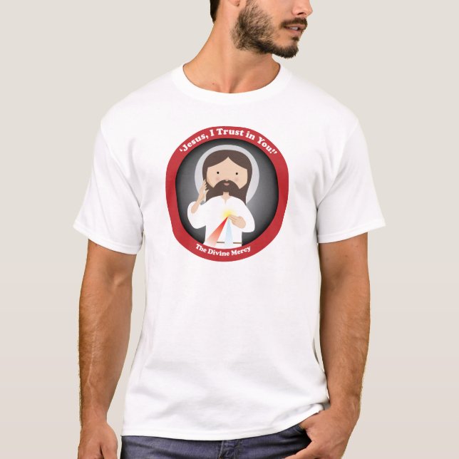 Divine Mercy of Jesus T-Shirt (Front)